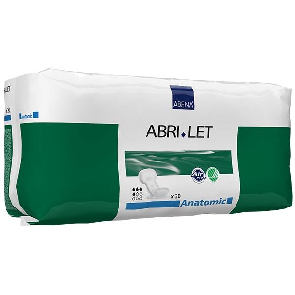 Abena Let Anatomic Adult Incontinence Booster Pad - 17.3 Inch x 7.9 inch