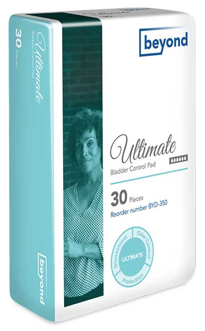 Beyond Ultimate Adult Incontinence Bladder Control Pad - 11.75 Inch