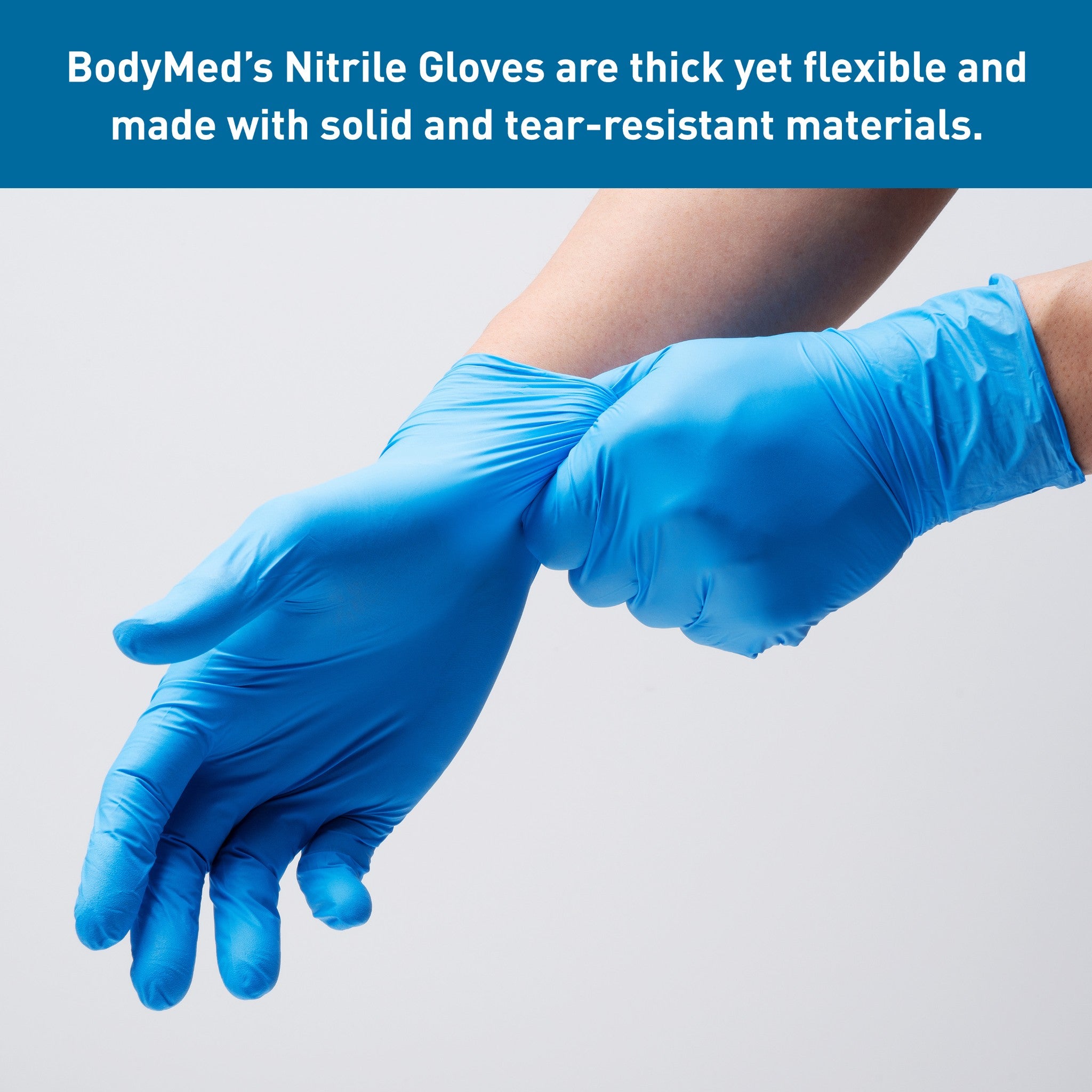 BodyMed Nitrile Gloves - case of 1000