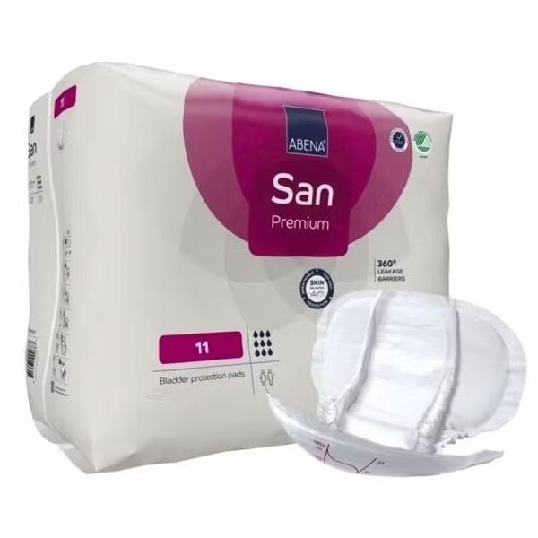 Abena San 11 Premium X-Plus Adult Incontinence 2-Piece Pad Systems - 1