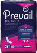 Prevail Ultimate Bladder Control Pads- 16 Inch Pad 