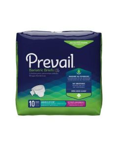 Prevail Bariatric 3XL Adult Diaper Brief for Incontinence - Size: XXX-Large