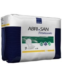 Abena Abri-San Super 7 Adult Incontinence 2-Piece Pad Systems - 25 Inch