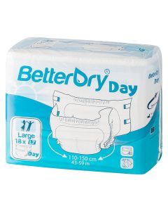 BetterDry Day Adult Diaper Brief for Incontinence