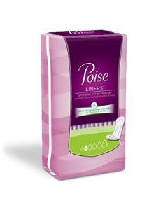 Poise Liners Long Adult Incontinence Bladder Control Pad - 8.5 Inch