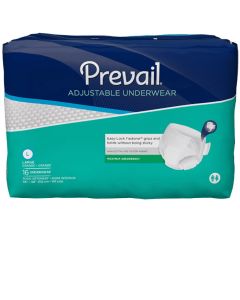 Prevail Adjustable Adult Diaper Brief for Incontinence