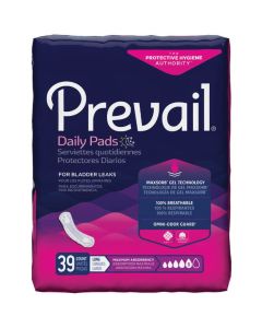 Prevail Maximum Long Adult Incontinence Bladder Control Pad - 13 Inch