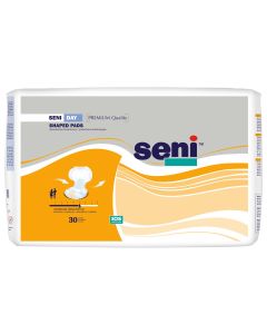 Seni Shaped Pad - Day Adult Incontinence 2-Piece Pad Systems - 22 Inch