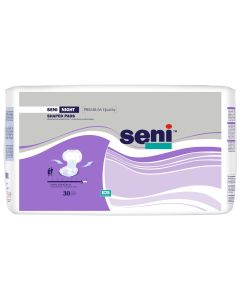 Seni Shaped Pad - Night Adult Incontinence 2-Piece Pad Systems - 24 Inch