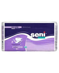 Seni Super Adult Diaper Brief for Incontinence