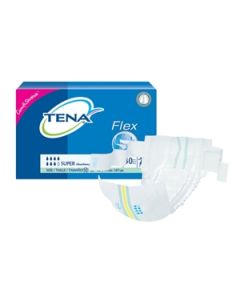 TENA Flex Super Adult Diaper Brief for Incontinence