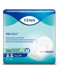 TENA Night Super Adult Incontinence Two-Piece Pad and Pant Systems - 27 Inch