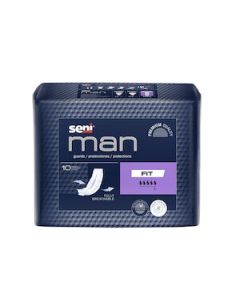 Seni Man Fit Guards Adult Incontinence Bladder Control Pad - 15.7 Inch