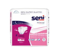 Seni Quatro Adult Diaper Brief for Incontinence