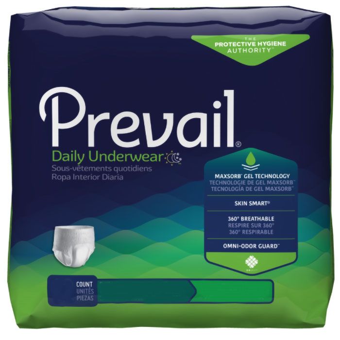 Prevail Super Plus/Maximum Underwear for Heavy Incontinence