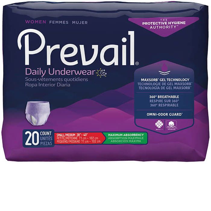 Prevail Daily (Classic) For Women Adult Incontinence Pullup Diaper
